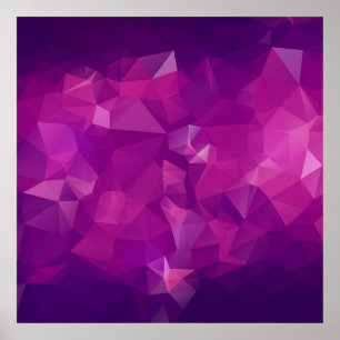 Abstract triangle violet texture backgroundbackgro poster