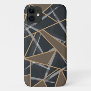 Abstract Triangles iPhone 11 Case