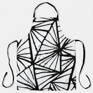 Abstract Triangles Print All-Over Print Apron
