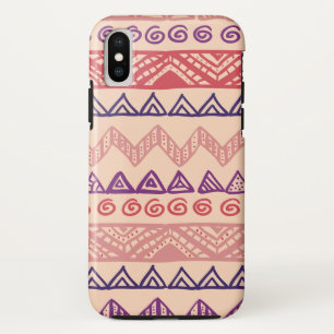 Abstract Tribal Pattern iPhone X Case