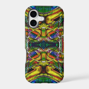 Abstract tribal style designs, carved