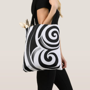 Abstract tribal Tote bag