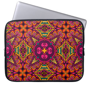 Abstract Tribal vintage ethnic seamless pattern or Laptop Sleeve