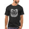 Abstract Tribal Wolf Dark T-shirt