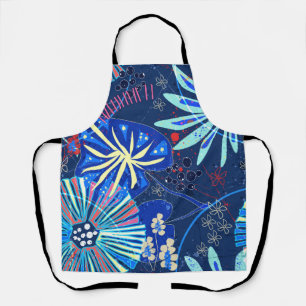 Abstract  tropical apron