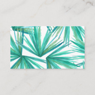 Abstract Tropical Arts Business Card