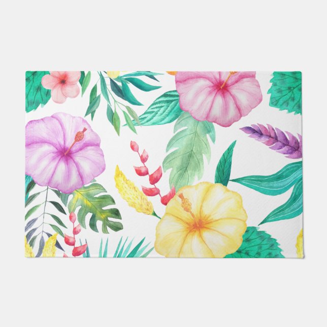 Abstract Tropical Doormat (Front)