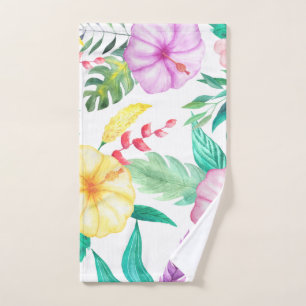 Abstract Tropical Hand Towel