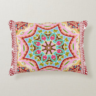 Abstract Tropical Leaves Diverse Pattern Decorative Cushion