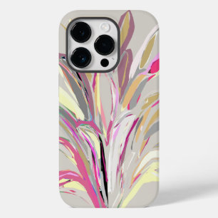 Abstract Tropical Plant Vector Art Style Case-Mate iPhone 14 Pro Case