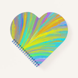 Abstract Tropical Summer Fun Notebook