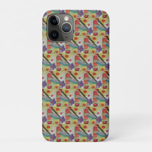 Abstract Tulips & Spring Flowers iPhone 11 Pro Case