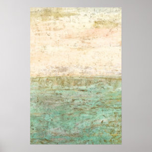 Abstract Two Tone Art Poster