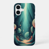 Abstract Underwater Cave