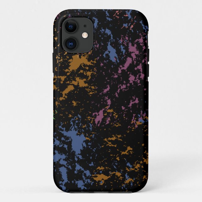 Abstract Uneven Pattern Case-Mate iPhone Case (Back)
