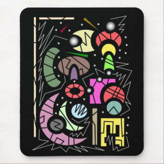 abstract urban 12 mouse pad