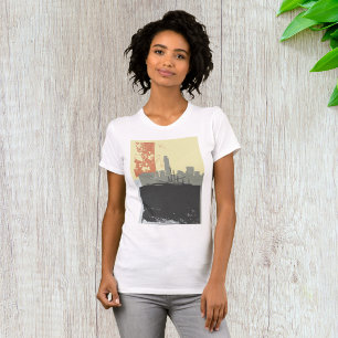 Abstract Urban Background Womens T-Shirt