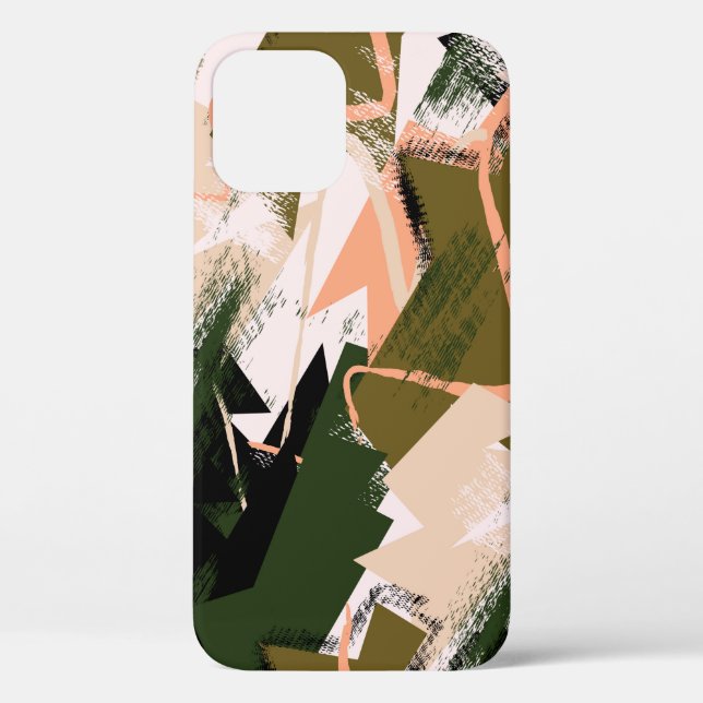 Abstract urban chaotic seamless pattern. Case-Mate iPhone case (Back)
