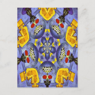 Abstract Vase Postcard