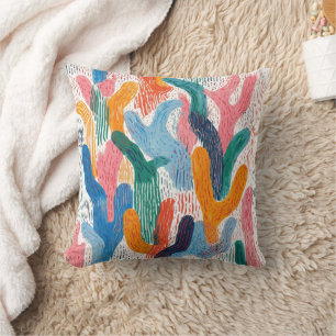 Abstract vector drawing featuring a variety of cushion