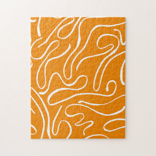 Abstract Vibes Pattern Jigsaw Puzzle