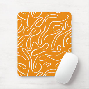 Abstract Vibes Pattern Mouse Pad