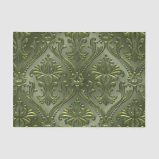 Abstract Vintage Aluminium Pattern Tissue Paper