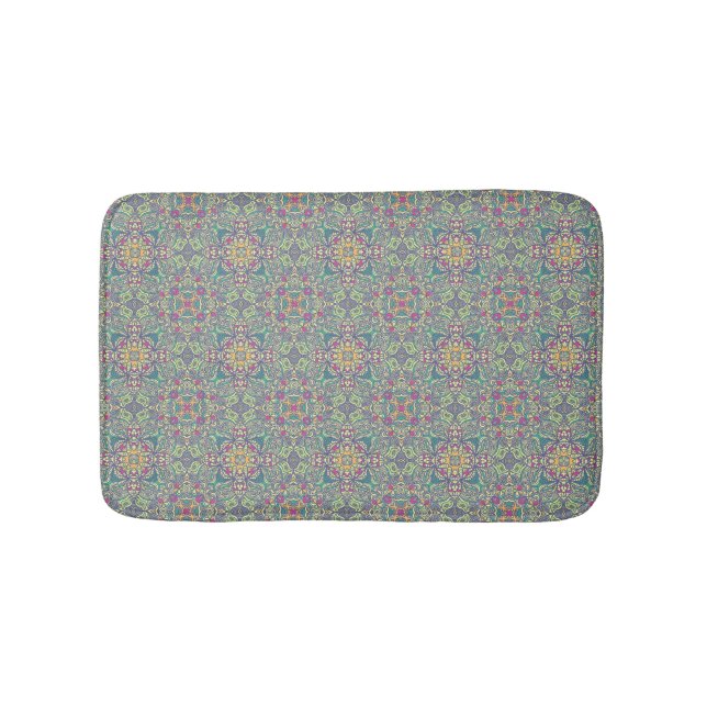 Abstract vintage background bath mat (Front)