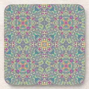 Abstract vintage background coaster