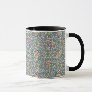 Abstract vintage background mug