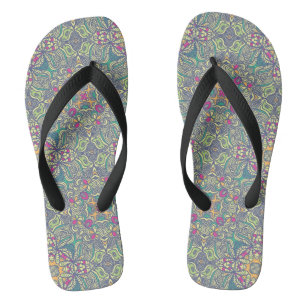 Abstract vintage background thongs