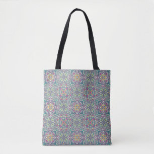 Abstract vintage background tote bag