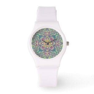 Abstract vintage background watch