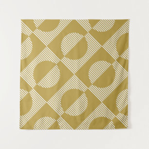 Abstract Vintage Geometric Seamless Tapestry