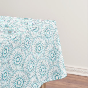 Abstract Vintage Medallion Pattern Tablecloth