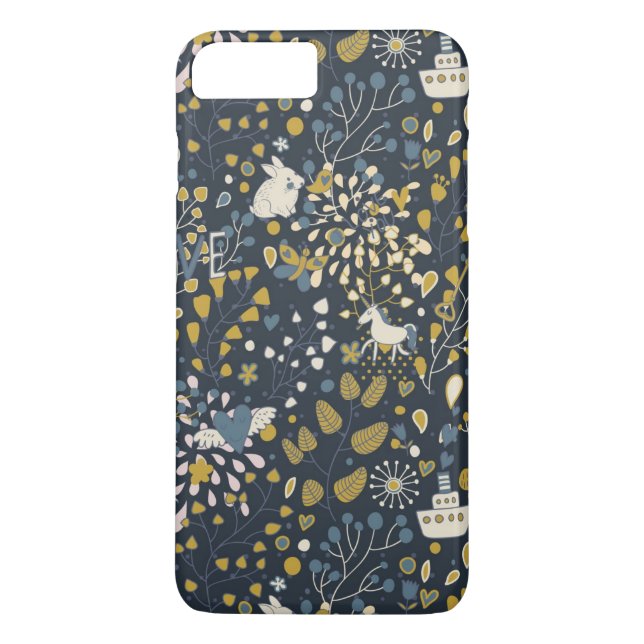 Abstract vintage pattern Case-Mate iPhone case (Back)