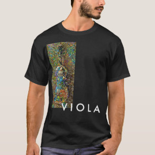 Abstract Viola Artwork T-Shirt
