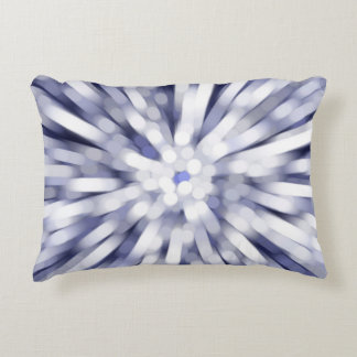 abstract violet background. fractal explosion star decorative cushion