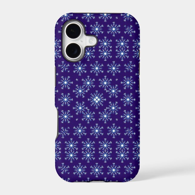 Abstract violet flowers seamless pattern (Back)