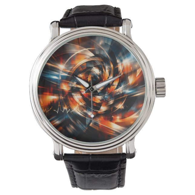 Abstract Vision of Motion & Mind Watch (Front)