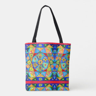 Abstract vision Poster Tote Bag