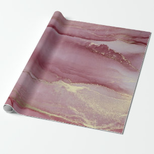 Abstract Viva Magenta Wrapping Paper