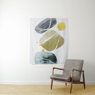 Abstract wall art tapestry
