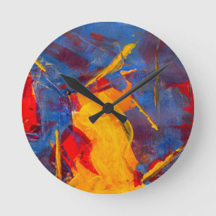 Abstract Wall Clocks - Cocktail Time