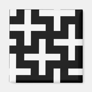 Abstract Walls Pattern Magnet
