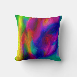 Abstract Water Colours Cushion