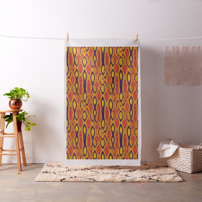 Abstract Water seamless pattern I + your ideas Fabric (In Situ)