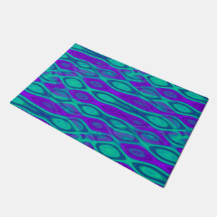 Abstract Water seamless pattern II + your ideas Doormat