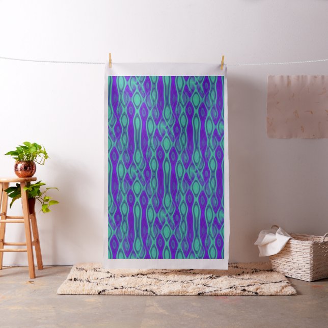 Abstract Water seamless pattern II + your ideas Fabric (In Situ)