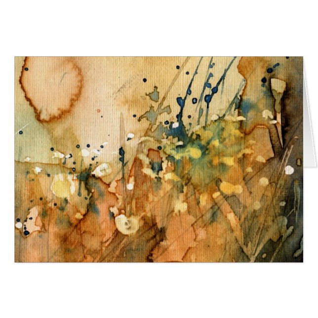 Abstract watercolor and old background (Front Horizontal)